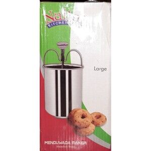 Nalini Kitchenware Stainless Steel Large Menu Wada Maker